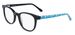 Draper James DJ1010 Eyeglasses Youth Kids Girl's Full Rim Rectangle Shape - Indigo-414