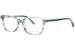 Draper James DJ1013 Eyeglasses Youth Kids Boy's Full Rim Rectangle Shape - Teal Horn-316