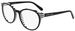 Draper James DJ1021 Eyeglasses Youth Kids Girl's Full Rim Round Shape - Black Stripe-003