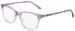 Draper James DJ1022 Eyeglasses Youth Kids Girl's Full Rim Rectangle Shape - Lilac Fade-519