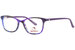 Hello Kitty HK-341 Eyeglasses Youth Kids Girl's Full Rim Rectangle Shape