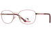 Hello Kitty HK323 Eyeglasses Youth Girl's Full Rim Oval Optical Frame