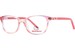 Hello Kitty HK372 Eyeglasses Youth Kids Girl's Full Rim Round Shape