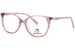 Hello Kitty HK383 Eyeglasses Youth Kids Girl's Full Rim Round Shape