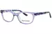 Juicy Couture JU-957 Eyeglasses Youth Kids Full Rim Rectangle Shape - Aqua Pink-B8Y