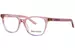 Juicy Couture JU-962 Eyeglasses Youth Kids Full Rim Rectangle Shape - Violeyell Violet/Yellow-83W