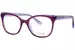 Kate Spade Mackinley Eyeglasses Youth Kids Girl's Full Rim Square Shape - Violet/Blue-V06