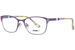 Kensie Growth Eyeglasses Youth Girl's Full Rim Rectangle Shape - Lavender-LV