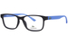 Lacoste L3804B Eyeglasses Youth Kids Full Rim Rectangle Shape - Onyx Matte with Star Phosphorus Temples-001