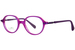 Lafont Jumbo Eyeglasses Youth Kids Girl's Full Rim Oval Shape - Pink-7143E