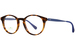 Lafont Music Eyeglasses Youth Infant Full Rim Round Shape - Havana/Blue/Silver-Details-5156E