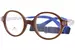 Lafont Paris Joujou Eyeglasses Youth Kids Full Rim Oval Shape - Blue-3529E