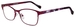 Lucky Brand D713 Eyeglasses Youth Kids Girl's Full Rim Cat Eye - Burgundy-0BUR
