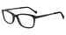 Lucky Brand D714 Eyeglasses Youth Kids Girl's Full Rim Rectangle Shape - Black-0BLA