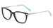 Lucky Brand D722 Eyeglasses Frame Youth Girl's Full Rim Oval - Black-0BLA