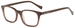 Lucky Brand D818 Eyeglasses Youth Kids Boy's Full Rim Square Shape - Dark Brown Horn-0DBR