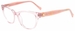 Lucky Brand VLBD737 Eyeglasses Youth Kids Girl's Full Rim Cat Eye - Pink/Crystal-06SP