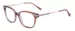 Lucky Brand VLBD739 Eyeglasses Youth Kids Girl's Full Rim Square Shape - Purple Havana-0PRH