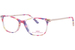 Lulu by Lulu Guinness LK040 Eyeglasses Youth Kids Girl's Full Rim Square Shape