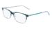 Marchon M-7504 Eyeglasses Youth Kids Girl's Full Rim Rectangle Shape