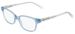 Marchon M-7507 Eyeglasses Youth Kids Girl's Full Rim Rectangle Shape