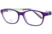 Nano Vista Camper-3.0 NAO304 Eyeglasses Youth Kids Full Rim Rectangle Shape - Crystal Lavender/Green-11