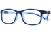Nano Vista Crew-3.0 NAO302 Eyeglasses Youth Kids Full Rim Rectangle Shape - Bicolor Matte Navy/Blue-08