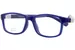 Nano Vista Crew-3.0 NAO302 Eyeglasses Youth Kids Full Rim Rectangle Shape - Crystal Marine/White-03