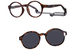 Nano Vista Gamer-SC-3.0 NAO326 Eyeglasses Youth Kids Full Rim w/Clip-On