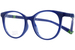 Nano Vista Glitch-3.0 NAO315 Eyeglasses Youth Kids Full Rim Round Shape - Crystal Navy/Green-01