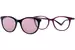 Nano Vista Glitch-SC-3.0 NAO315 Eyeglasses Youth Kids Full Rim w/Clip-On