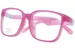 Nano Vista Loot-3.0 NAO342 Eyeglasses Youth Kids Full Rim Square Shape - Crystal Rose/Matte Rose-02