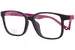 Nano Vista Loot-3.0 NAO342 Eyeglasses Youth Kids Full Rim Square Shape - Purple/Fuchsia-01
