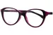 Nano Vista Mimi-3.0 NAO312 Eyeglasses Youth Kids Girl's Full Rim Square Shape - Black/Raspberry-04