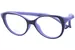 Nano Vista Mimi-3.0 NAO312 Eyeglasses Youth Kids Girl's Full Rim Square Shape - Satin Black/Purple-10
