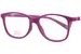 Nano Vista Quest-3.0 NAO316 Eyeglasses Youth Kids Full Rim Square Shape - Dark Pink/Rose Grey-12