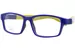 Nano Vista Rebel-Bolt-3.0 NAO328 Eyeglasses Youth Kids Full Rim Square Shape - Blue/Volt-04