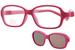 Nano Vista Replay-SC-3.0 NAO300 Eyeglasses Youth Kids Full Rim w/Clip-On