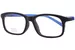 Nano Vista Sleek-Arcade-3.0 NAO311 Eyeglasses Youth Kids Full Rim - Matte Grey/Blue-12