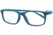 Nano Vista Sleek-Crew-3.0 NAO310 Eyeglasses Youth Kids Full Rim Rectangle Shape - Bicolor Matte Satin/Turquoise-13