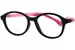 Nano Vista Sprite Glow-3.0 NAO306 Eyeglasses Youth Kids Full Rim Round Shape - Black/Pink-08