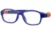 Nano Vista Twitch-3.0 NAO323 Eyeglasses Youth Kids Full Rim Rectangle Shape - Marine Blue-02