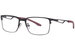 Nerf Bolt BLK Eyeglasses Boy's Black Full Rim Rectangle Shape 51-17-135 - Black/Red-BLK
