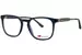 New Balance NBK168 Eyeglasses Youth Boy's Black Full Rim Rectangle Shape