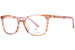 Nicole Miller Amelia Eyeglasses Youth Kids Girl's Full Rim Oval Shape - Brown-C03