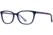 Nicole Miller Narissa Eyeglasses Youth Kids Girl's Full Rim Square Shape - Teal/Purple-C03
