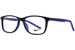 Nike Eyeglasses Youth Kids Full Rim Rectangle Shape - Midnight Navy/Racer Blue-410