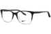 Nike 5054 Eyeglasses Youth Kids Girl's Full Rim Square Shape - Black/Crystal Gradient-010