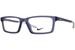 Nike 5061 Eyeglasses Youth Kids Boy's Full Rim Rectangle Shape - Matte Diffused Blue/Light Silver-460