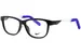 Nike 5065 Eyeglasses Youth Kids Boy's Full Rim Rectangle Shape - Black-001